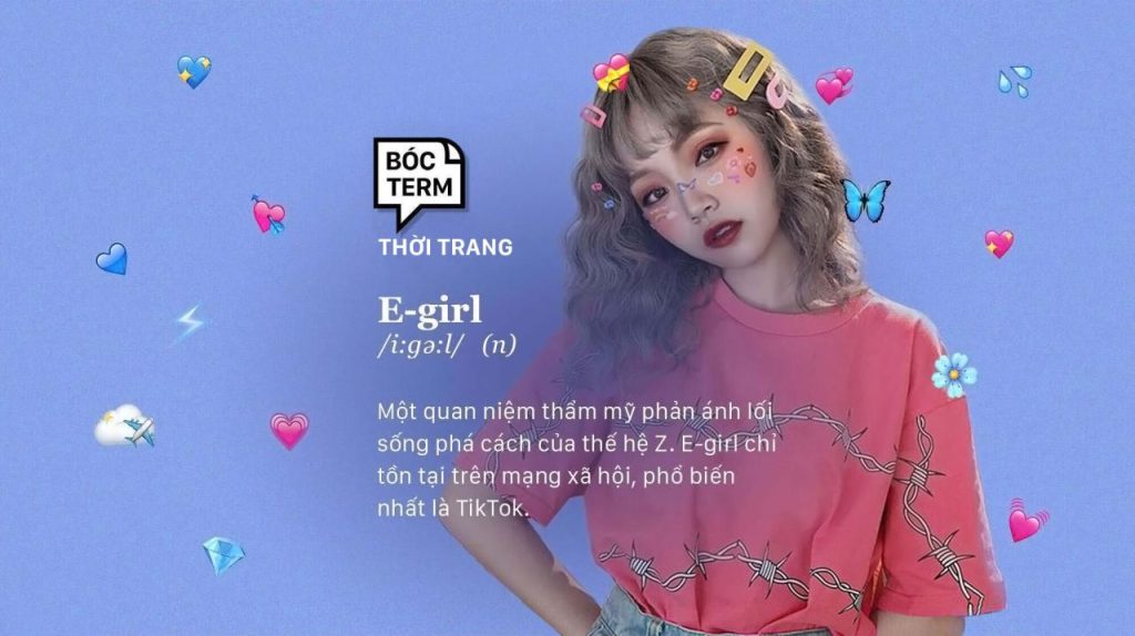 E-girl là gì? Sức hút của phong cách thời trang E girl cá tính