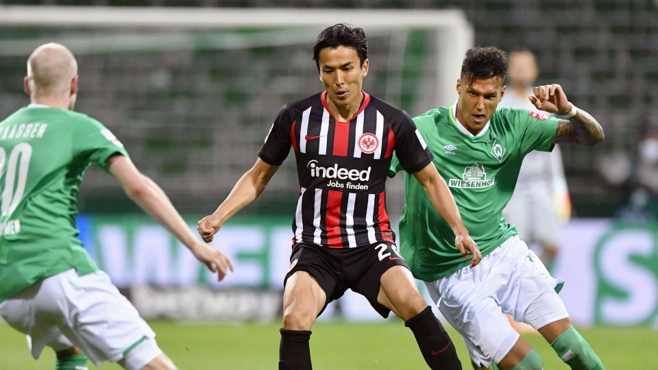 Football: Makoto Hasebe ties record as Eintracht Frankfurt grab vital 3 points
