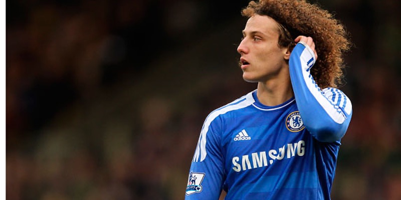 Cầu thủ David Luiz đã nổi bật trong màu áo của Chelsea