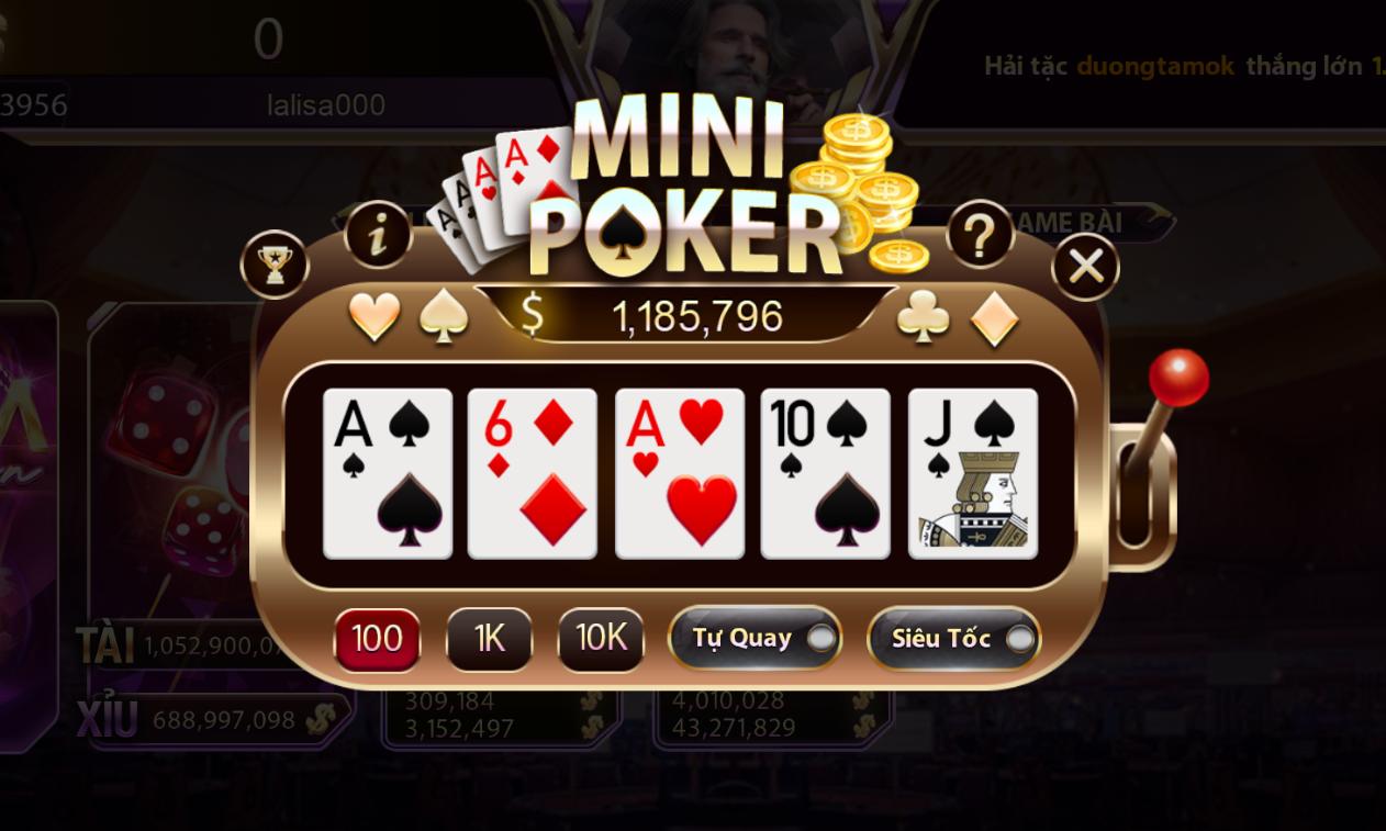 Bật Mí Luật Chơi Mini Poker Chi Tiết Mà Bạn Nên Khám Phá Ngay